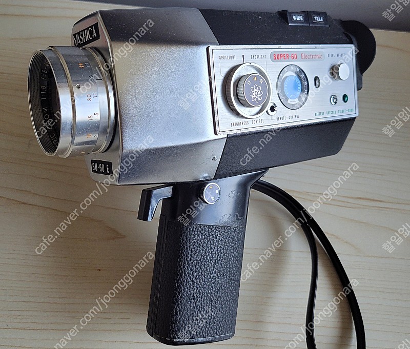 (촬영가능) 슈퍼8 야시카 8mm 필름 카메라