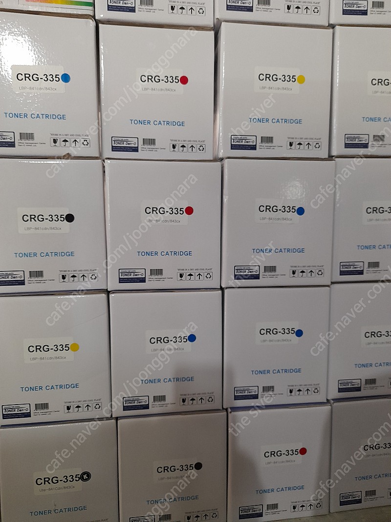 캐논CRG-335 재생토너 판매 4색 한세트