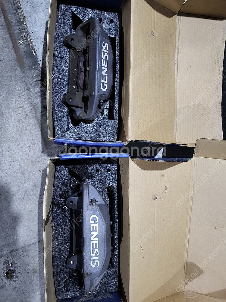 제네시스DH 순정4p캘리퍼 좌.우--2