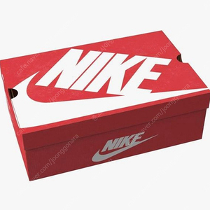 정품 나이키 박스 팝니다. 빨간 박스, 주황 박스