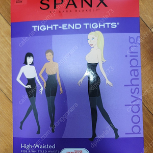 스팽스 SPANX 하이 웨스티드 타이즈 블랙 S