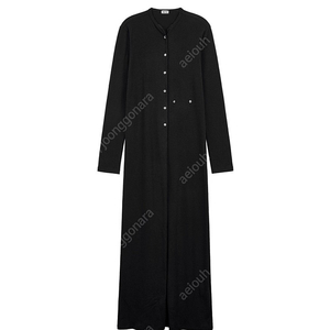 리포스 repos BUTTON MAXI DRESS