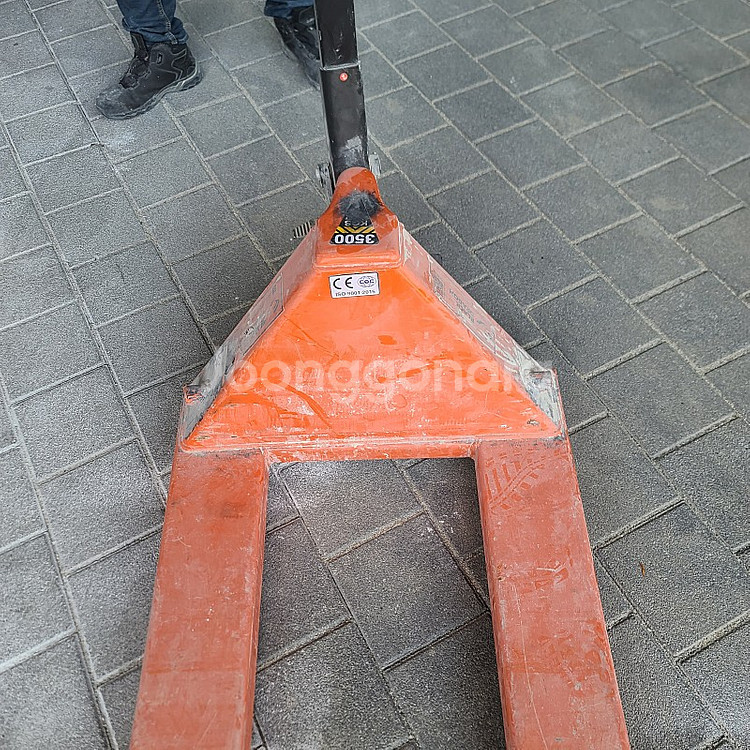 쌍용리프트 고급형 핸드파렛트트럭 sy3.5ll 핸드쟈키--1