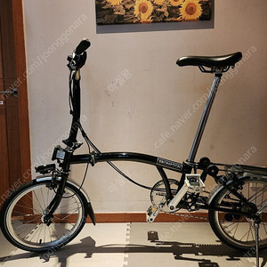 브롬톤 M6R 블랙 미니벨로 자전거