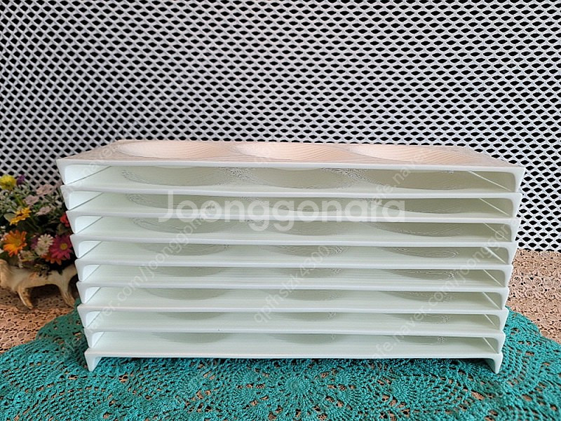 행남자기 화이트 3구 써빙접시 9점( 소분가능)--6