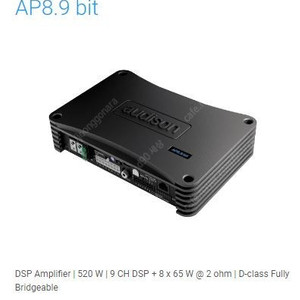audison AP8.9bit DSP 판매합니다.