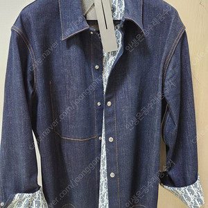 디올 오블리크 데님오버셔츠