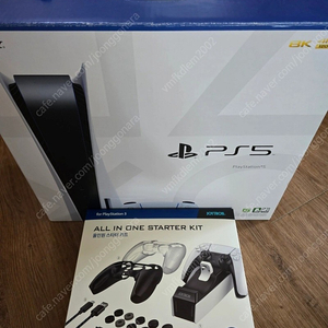 ps5 플스5 디스크버전, 추가 듀얼센스, 올인원 키트포함 팝니다