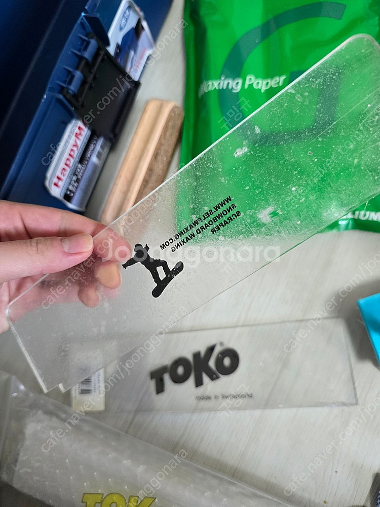 울산)스노보드 셀프왁싱키트+토코다리미+(직거래시)아크릴왁싱거치대--3