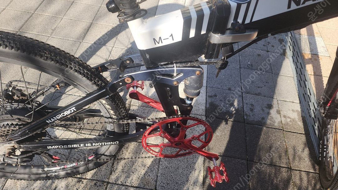 난로봇 M1 힘좋은 전기자전거..--4