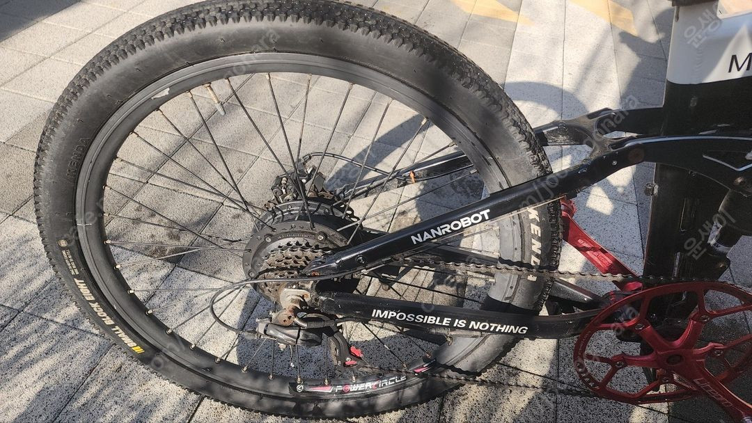 난로봇 M1 힘좋은 전기자전거..--5