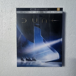 듄 DUNE 독점판 아웃박스 한정수량 3disc 4K 블루레이 미개봉 새상품