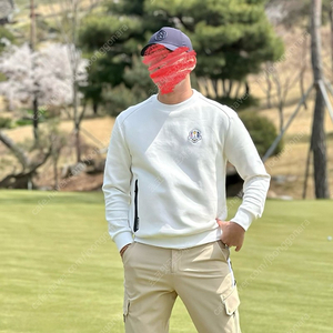 지포어 RYDER CUP 크루넥 티셔츠 아이보리