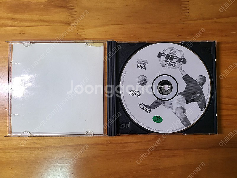 [고전게임] 피파2002 PC게임 CD--1