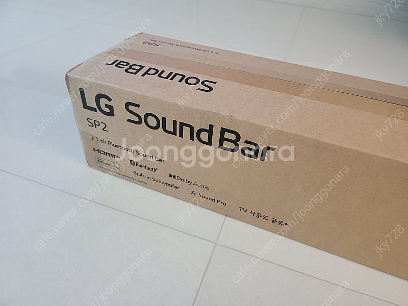 LG SP2 사운드바 미개봉 판매합니다--0