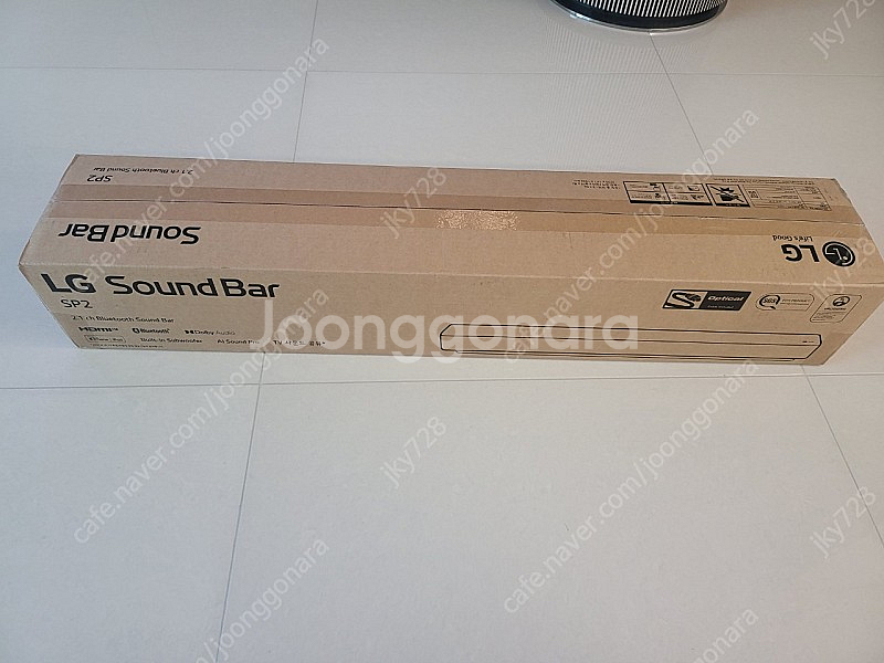 LG SP2 사운드바 미개봉 판매합니다--1