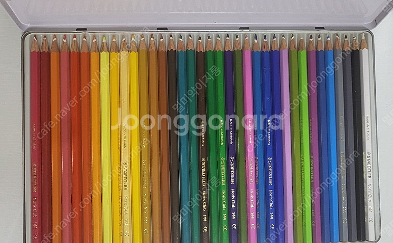 스테들러 색연필 36색--3