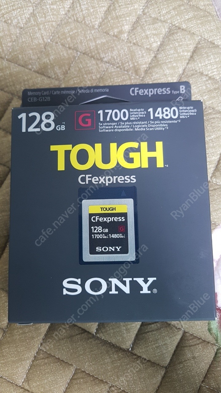 [미사용]SONY CFexpress TOUGH 128GB 타입 B