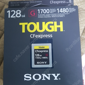 [미사용]SONY CFexpress TOUGH 128GB 타입 B