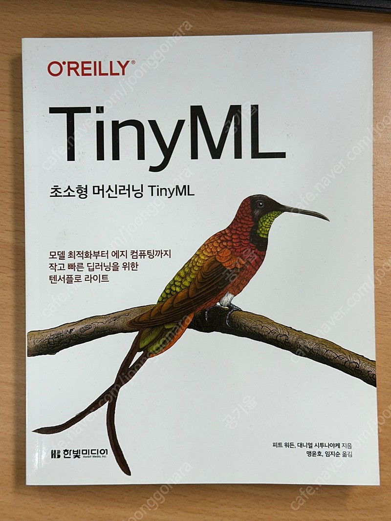 초소형 머신러닝 TinyML (새책)