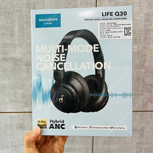 앤커 사운드코어 Q30 블루투스 노이즈캔슬링 헤드폰 NEW!