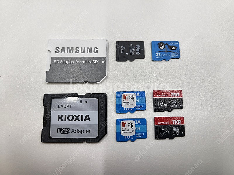 마이크로 SD카드 8GB 1개, 16GB 2개, 32G...--0