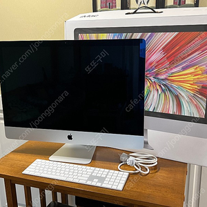 아이맥 iMac 2019 27인치 CTO 팝니다 (8코어 i9/ 500GB SSD/ 메모리40GB/ Radeon Pro 580X 8GB)