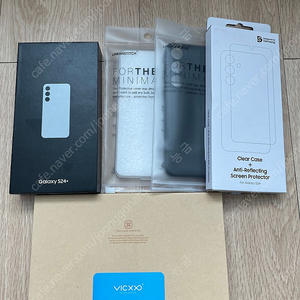 갤럭시S24플러스 512 자급제 마블그레이 풀박스 삼케플