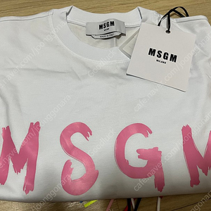 MSGM 로고 티셔츠 새상품