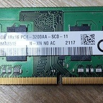 노트북용 DDR4 4GB RAM 판매합니다.