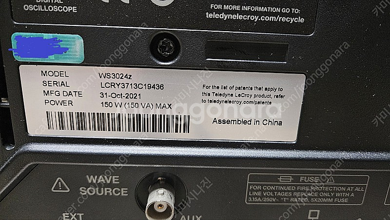 오슬로스코프 , 오실로스코프 , OSCILLOSCOPE WAVESURFER 3024Z 200Mhz 팝니다--4