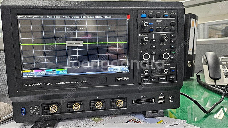 오슬로스코프 , 오실로스코프 , OSCILLOSCOPE WAVESURFER 3024Z 200Mhz 팝니다--0