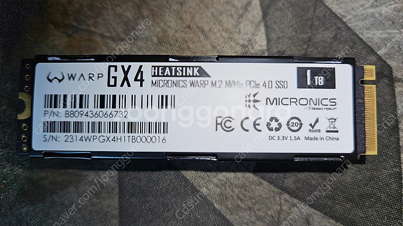 WARP GX4 1T--1