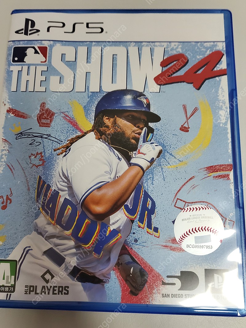 PS5 MLB 더쇼24 코드미사용