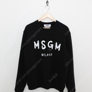 MSGM 레터링 맨투맨 m