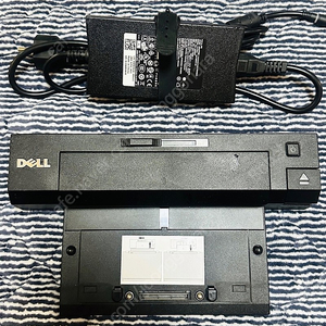델 노트북 도킹스테이션 Dell E-Port Plus II (PRO2X) + 전원 아답터