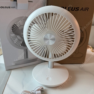 [새제품 / 솔러스 에어 무선 팬 / BLDC 모터] SOLEUS AIR 탁상용 무선 선풍기 2대 일괄 판매 합니다.