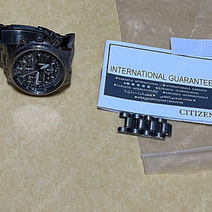 시티즌 프로마스터 티타늄 항공시계 Citizen Promaster JY8020-52E