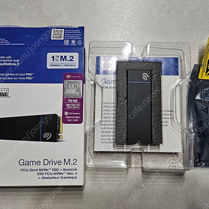 Seagate Game Drive for PS5 M.2 NVMe 1TB SSD 1테라