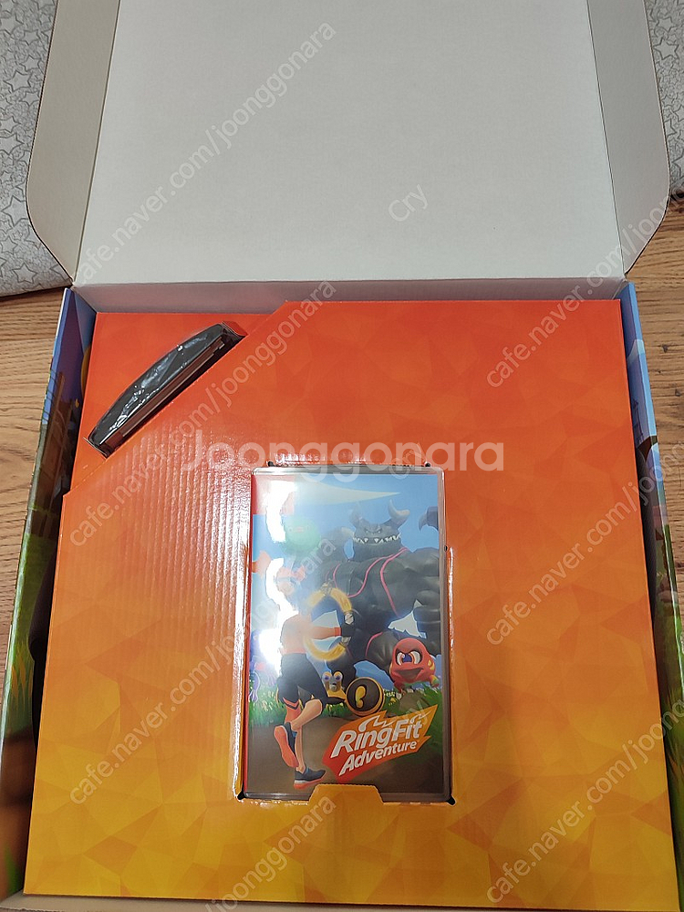 닌텐도 스위치 동물의 숲 에디션(풀박,신형) + 링피트 + 파우치--5