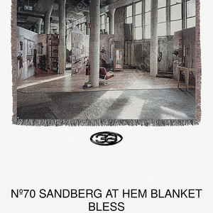 [카펫 겸 블랭킷] 블레스 블랭킷(Bless blanket) - sandberg at hem blanket