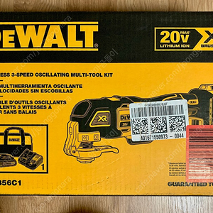 디월트 멀티커터 dewalt dcs356c1 20v max 개봉 미사용