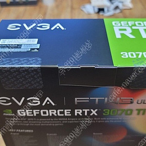 EVGA] GeForce RTX 3070 Ti FTW3 ULTRA GAMING D6X 8GB (박스 미개봉 새상품)