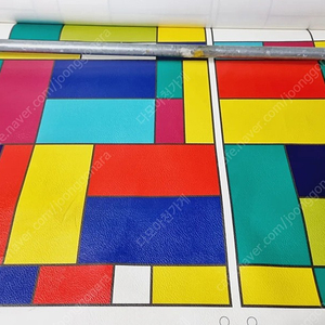 가방원단 롤원단 PVC 프린팅 인조가죽 커트지 10개 디자인당 90×60cm No 231 a