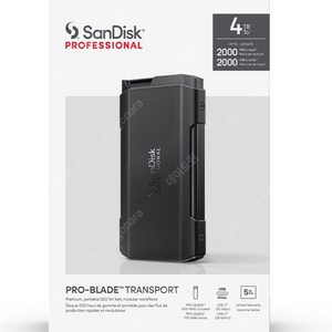 (가격인하)샌디스크 pro-blade transport SSD 1TB