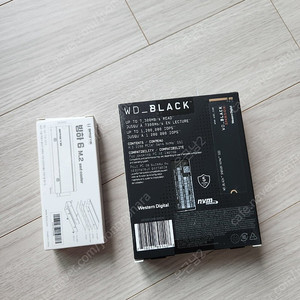 m.2 ssd WD Black SN850X 2TB + 방열판. 미개봉. 플스5 호환