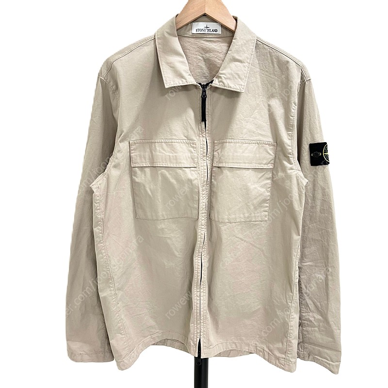 [XL]스톤아일랜드 투포켓 오버 셔츠자켓