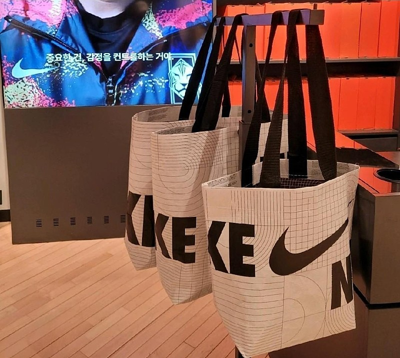 미개봉 새상품 - 나이키 리유저블 쇼핑백 S7천 M8천 L9천 이미지