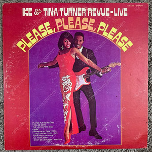 Ike & Tina Turner – Revue Live Please, Please, Please LP