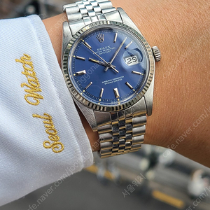 [정품] 롤렉스 데이저스트 36 블루 시그마 다이얼 빈티지 (Rolex Datejust Sigma Blue Vintage)